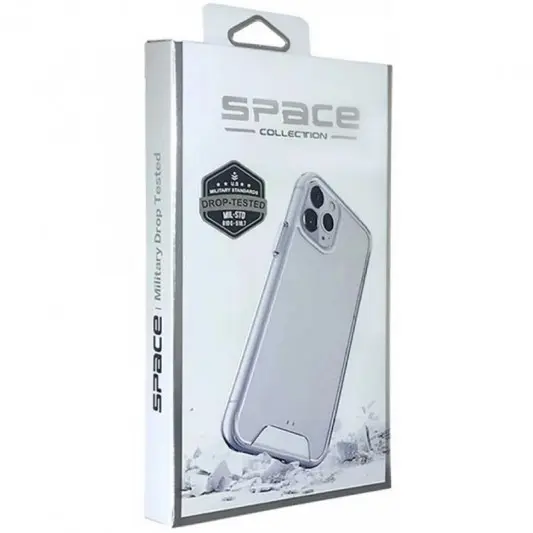 Чехол TPU Space Case transparent для Apple iPhone 16e (6.1") Прозрачный - изображение 2