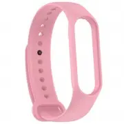 Силіконовий ремінець для Xiaomi Mi Band 7/6/5/4/3 Рожевий / Pink