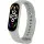 Силіконовий ремінець для Xiaomi Mi Band 7/6/5/4/3 Сірий / Light Grey