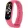 Силіконовий ремінець для Xiaomi Mi Band 7/6/5/4/3 Малиновий / Dragon Fruit