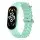 Ремешок Ocean Band для Xiaomi Mi Band 9/8 Бирюзовый / Blue Sea