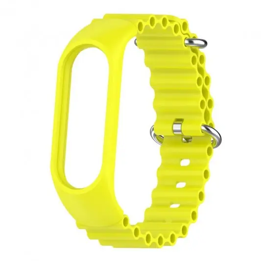 Ремешок Ocean Band для Xiaomi Mi Band 9/8 Желтый / Flash - изображение 2