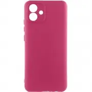 Чехол TPU GETMAN Liquid Silk Full Camera для Samsung Galaxy A04 Бордовый / Marsala