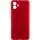 Чехол TPU GETMAN Liquid Silk Full Camera для Samsung Galaxy A04 Красный / Red