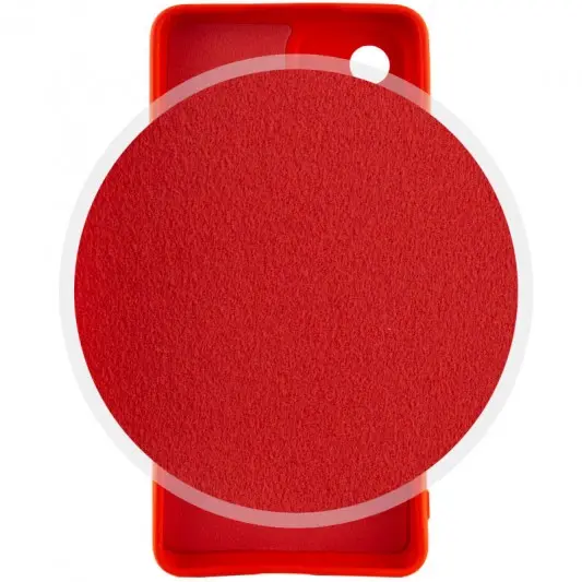 Чехол TPU GETMAN Liquid Silk Full Camera для Xiaomi Redmi 12C Красный / Red - изображение 1