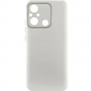 Чехол TPU GETMAN Liquid Silk Full Camera для Xiaomi Redmi 12C Песочный / Sand