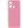 Чехол TPU GETMAN Liquid Silk Full Camera для Xiaomi Redmi 12C Розовый / Pink