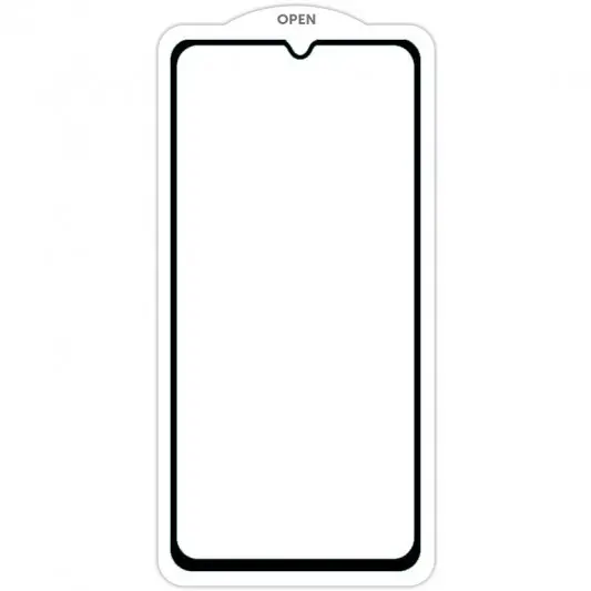 Защитное стекло SKLO 5D (тех.пак) для Samsung Galaxy M34 5G Черный / Белая подложка