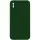 Silicone Case Square Full Camera Protective (AA) NOLOGO для Apple iPhone XS Max (6.5") Зелений / Army green