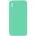 Silicone Case Square Full Camera Protective (AA) NOLOGO для Apple iPhone XS Max (6.5") Зелений / Spearmint