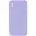 Silicone Case Square Full Camera Protective (AA) NOLOGO для Apple iPhone XS Max (6.5") Бузковий / Dasheen