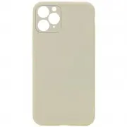 Silicone Case Square Full Camera Protective (AA) NOLOGO для Apple iPhone 11 Pro (5.8") Бежевий / Antique White