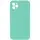 Silicone Case Square Full Camera Protective (AA) NOLOGO для Apple iPhone 11 Pro (5.8") Бірюзовий / Turquoise