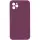 Silicone Case Square Full Camera Protective (AA) NOLOGO для Apple iPhone 11 Pro (5.8") Бордовий / Maroon