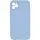 Silicone Case Square Full Camera Protective (AA) NOLOGO для Apple iPhone 11 Pro (5.8") Блакитний / Lilac Blue