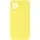 Silicone Case Square Full Camera Protective (AA) NOLOGO для Apple iPhone 11 Pro (5.8") Жовтий / Yellow