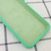 Silicone Case Square Full Camera Protective (AA) NOLOGO для Apple iPhone 11 Pro (5.8") Зелений / Spearmint