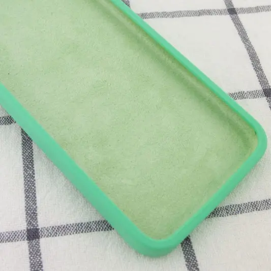 Silicone Case Square Full Camera Protective (AA) NOLOGO для Apple iPhone 11 Pro (5.8") Зелений / Spearmint - зображення 2 