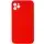 Silicone Case Square Full Camera Protective (AA) NOLOGO для Apple iPhone 11 Pro (5.8") Червоний / Red