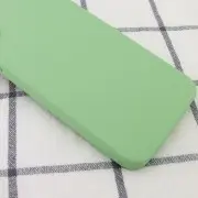 Silicone Case Square Full Camera Protective (AA) NOLOGO для Apple iPhone 11 Pro (5.8") Мятный / Mint