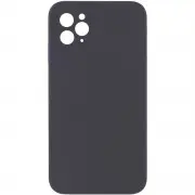 Silicone Case Square Full Camera Protective (AA) NOLOGO для Apple iPhone 11 Pro (5.8") Сірий / Dark Gray