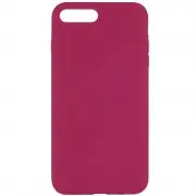 Чохол Silicone Case Full Protective (AA) NO LOGO для Apple iPhone 7 plus / 8 plus (5.5") Червоний / Rose Red