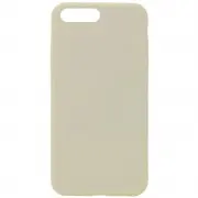 Чехол Silicone Case Full Protective (AA) NO LOGO для Apple iPhone 7 plus / 8 plus (5.5") Бежевый / Antique White