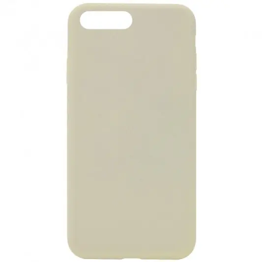 Чехол Silicone Case Full Protective (AA) NO LOGO для Apple iPhone 7 plus / 8 plus (5.5") Бежевый / Antique White