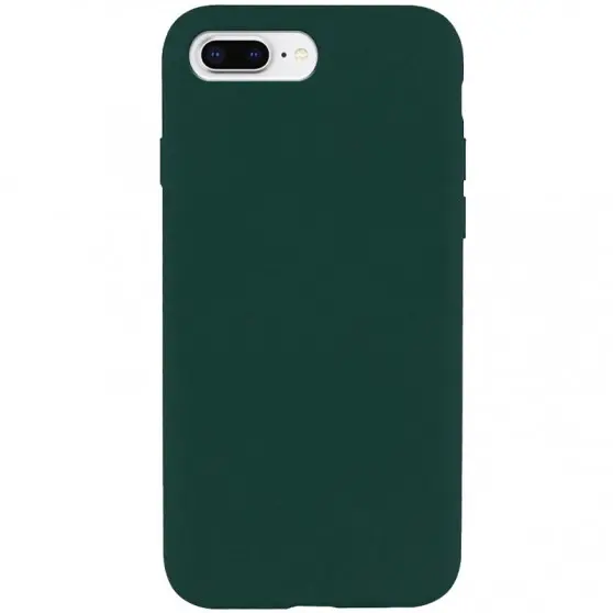 Чехол Silicone Case Full Protective (AA) NO LOGO для Apple iPhone 7 plus / 8 plus (5.5") Зеленый / Forest green