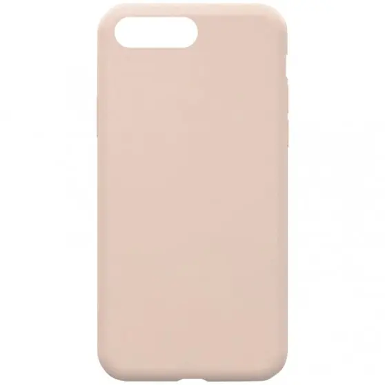 Чехол Silicone Case Full Protective (AA) NO LOGO для Apple iPhone 7 plus / 8 plus (5.5") Розовый / Pink Sand