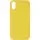 Чехол Silicone Case Full Protective (AA) NO LOGO для Apple iPhone XS Max (6.5") Желтый / Yellow