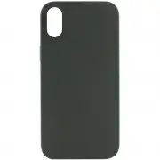 Чехол Silicone Case Full Protective (AA) NO LOGO для Apple iPhone XS Max (6.5") Зеленый / Cyprus Green