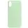Чехол Silicone Case Full Protective (AA) NO LOGO для Apple iPhone XS Max (6.5") Зеленый / Pistachio