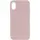 Чехол Silicone Case Full Protective (AA) NO LOGO для Apple iPhone XS Max (6.5") Розовый / Chalk Pink
