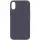 Чехол Silicone Case Full Protective (AA) NO LOGO для Apple iPhone XS Max (6.5") Серый / Dark Gray