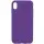 Чехол Silicone Case Full Protective (AA) NO LOGO для Apple iPhone XS Max (6.5") Фиолетовый / Amethyst