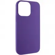 Чохол Silicone Case Full Protective (AA) NO LOGO для Apple iPhone 13 Pro (6.1") Фіолетовий / Amethyst