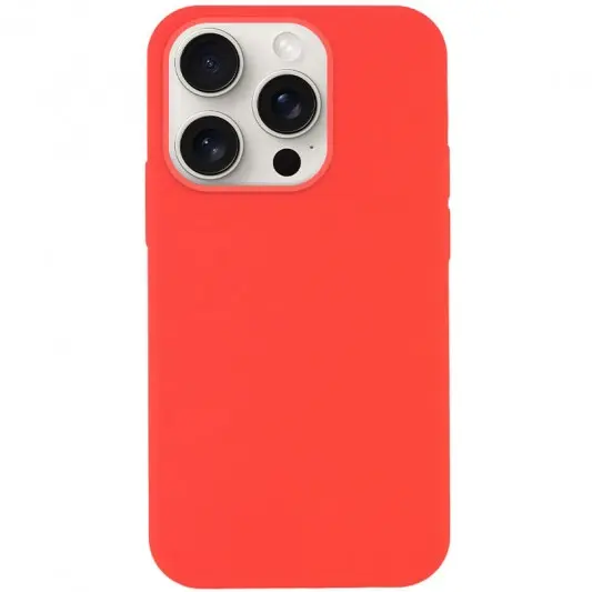 Чехол Silicone Case Full Protective (AA) NO LOGO для Apple iPhone 13 Pro Max (6.7") Арбузный / Watermelon red