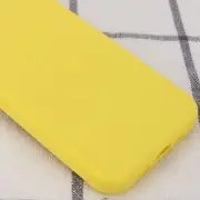 Чохол Silicone Case Full Protective (AA) NO LOGO для Apple iPhone 15 Plus (6.7") Жовтий / Yellow