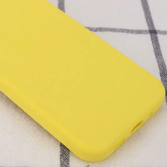 Чохол Silicone Case Full Protective (AA) NO LOGO для Apple iPhone 15 Plus (6.7") Жовтий / Yellow - зображення 1 