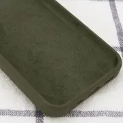 Чохол Silicone Case Full Protective (AA) NO LOGO для Apple iPhone 15 Plus (6.7") Зелений / Dark Olive