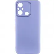 Чехол Silicone Cover Lakshmi Full Camera (AA) для Xiaomi Redmi 12C / Poco C55 Сиреневый / Dasheen