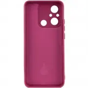 Чехол Silicone Cover Lakshmi Full Camera (AA) для Xiaomi Redmi 12C / Poco C55 Бордовый / Marsala