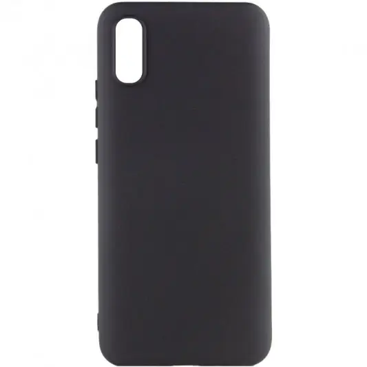 Чехол Silicone Cover Lakshmi (AA) для Xiaomi Redmi 9A Черный / Black