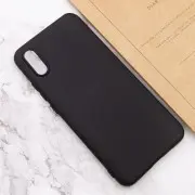 Чехол Silicone Cover Lakshmi (AA) для Xiaomi Redmi 9A Черный / Black