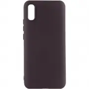 Чехол Silicone Cover Lakshmi (AA) для Xiaomi Redmi 9A Шоколадный / Chocolate