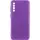 Чохол TPU GETMAN Liquid Silk Full Camera для Samsung Galaxy A50 (A505F) / A50s / A30s Фіолетовий / Purple