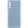 Чохол TPU GETMAN Liquid Silk Full Camera для Samsung Galaxy A50 (A505F) / A50s / A30s Блакитний / Lilac Blue