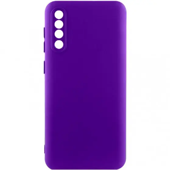 Чехол TPU GETMAN Liquid Silk Full Camera для Samsung Galaxy A50 (A505F) / A50s / A30s Фиолетовый / Ultra Violet