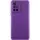 Чехол TPU GETMAN Liquid Silk Full Camera для Xiaomi Redmi 10 Фиолетовый / Purple